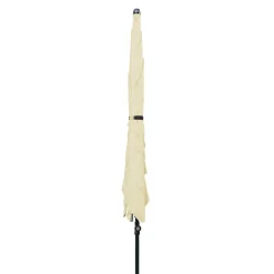 Parasols></noscript>Camif DOPPLER Parasol Rectangulaire 230 x 190 cm Sunline en Acier - Beige Nature