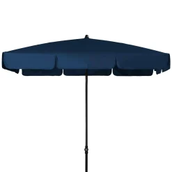 Parasols>Camif DOPPLER Parasol Rectangulaire 185 x 120 cm Sunline en Acier - Bleu Marine