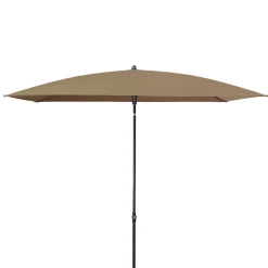 Parasols>Camif DOPPLER Parasol Rectangulaire 230 x 190 cm Sunline en Acier - Taupe