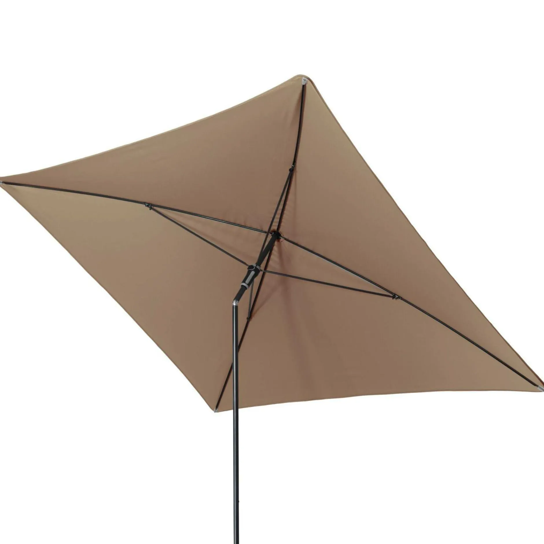 Parasols>Camif DOPPLER Parasol Rectangulaire 230 x 190 cm Sunline en Acier - Taupe