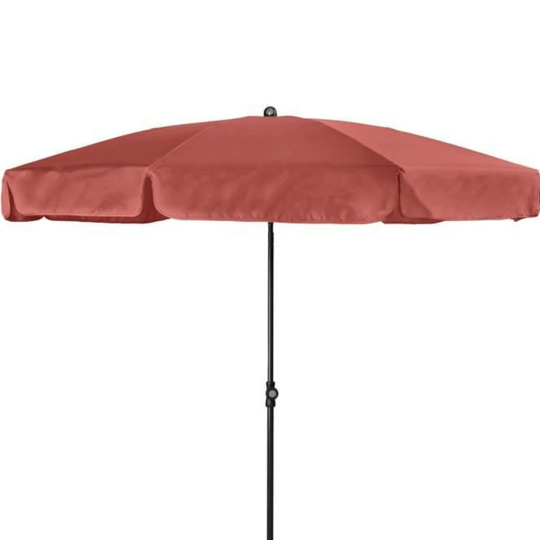 Parasols>Camif DOPPLER Parasol Rond ⌀ 200 cm Sunline en Acier - Terracotta