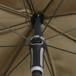 Parasols></noscript>Camif DOPPLER Parasol Rond ⌀ 200 cm Sunline en Acier - Taupe