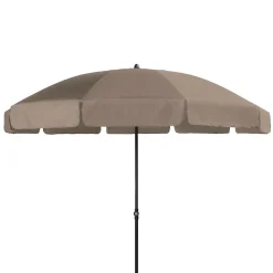 Parasols>Camif DOPPLER Parasol Rond ⌀ 250 cm Sunline en Acier - Taupe