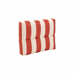 Poufs, Poires Et Coussins De Sol|Poufs, Poires Et Coussins De Sol>Camif Dossier coussin palette recyclé Heva - Rayure Rouge