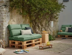 Poufs, Poires Et Coussins De Sol|Poufs, Poires Et Coussins De Sol>Camif Dossier coussin palette recyclé Heva - Sapin