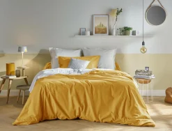 Draps>Camif Drap coton bio Fil & Sens - - 240 x 300 cm Achillée