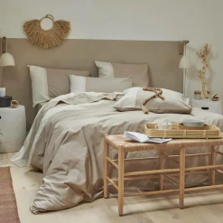 Draps Housse>Camif Drap housse coton bio Rhea - 140 x 190 cm