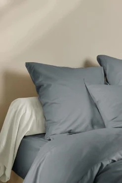 Draps Housse></noscript>Camif Drap housse coton lin Valentine - - 140 x 190 cm Orage