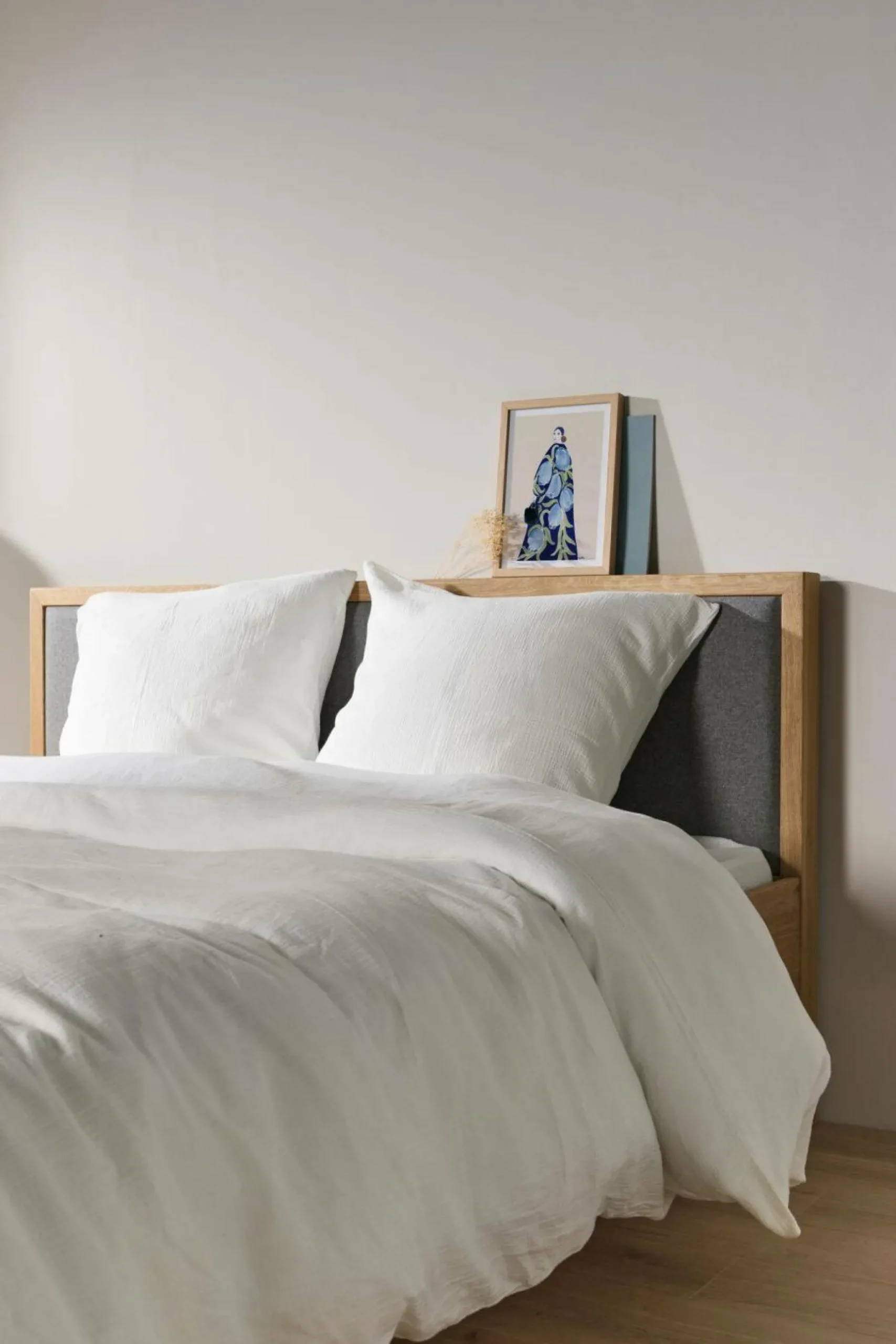 Draps Housse>Camif Drap housse gaze de coton bio Lou - - 140 x 190 cm Blanc