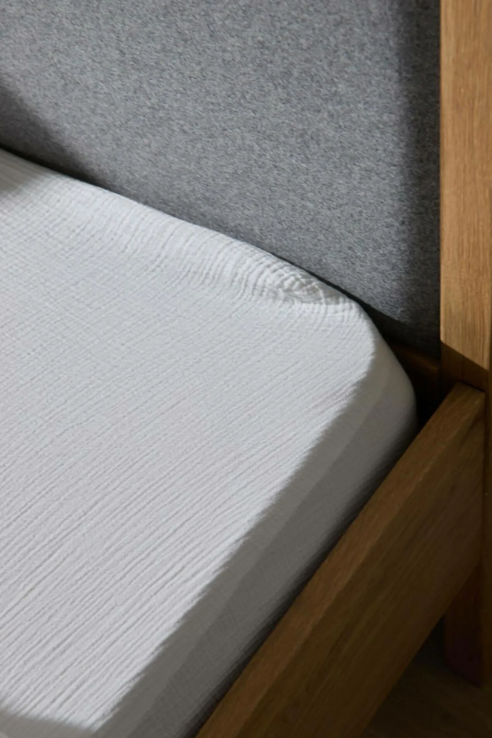 Draps Housse>Camif Drap housse gaze de coton bio Lou - - 140 x 190 cm Blanc