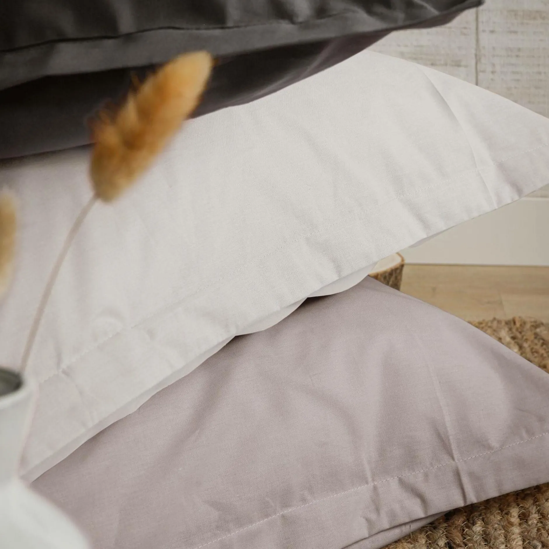 Draps Housse>Camif Drap housse lit de relaxation coton bio Fil & Sens - Blanc - 2 x 70 x 190 cm