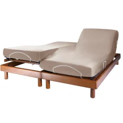 Draps Housse>Camif Drap housse literie de relaxation percale bio Elise - - 2 x 80 x 200 cm Lin