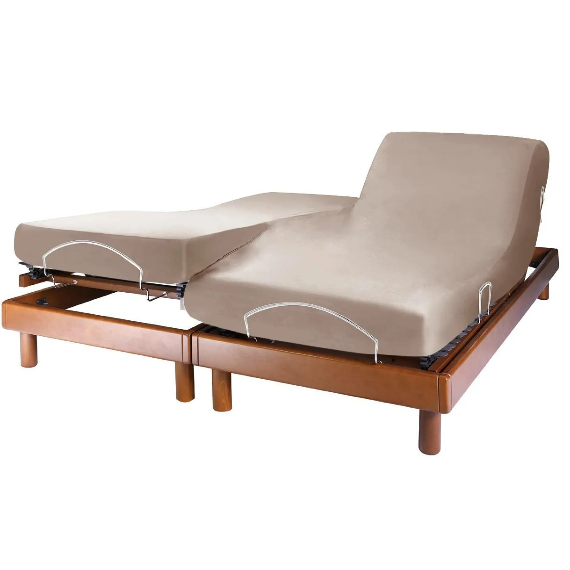 Draps Housse>Camif Drap housse literie de relaxation percale bio Elise - - 2 x 80 x 200 cm Lin