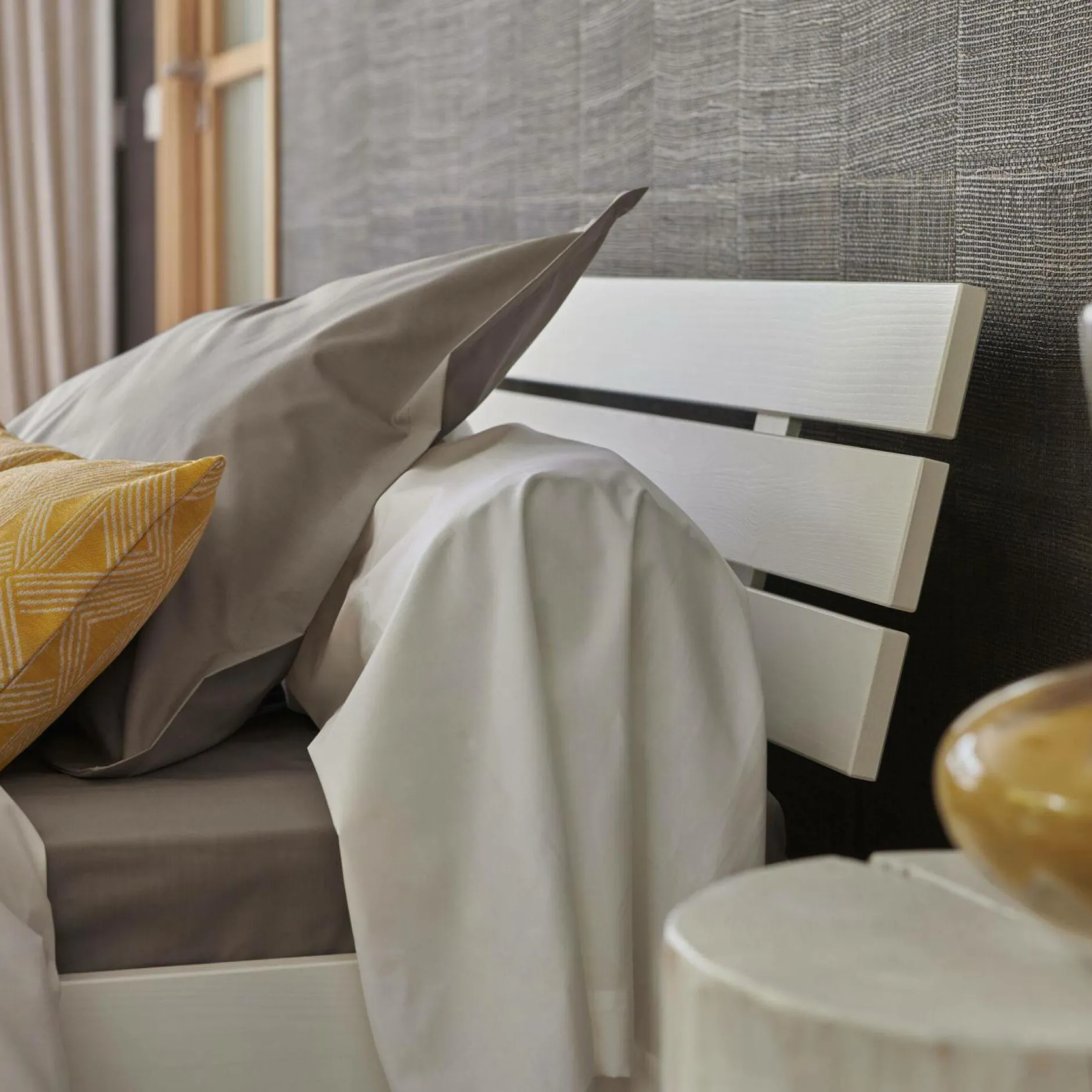 Draps>Camif Drap percale bio Elise - - 180 x 290 cm Blanc