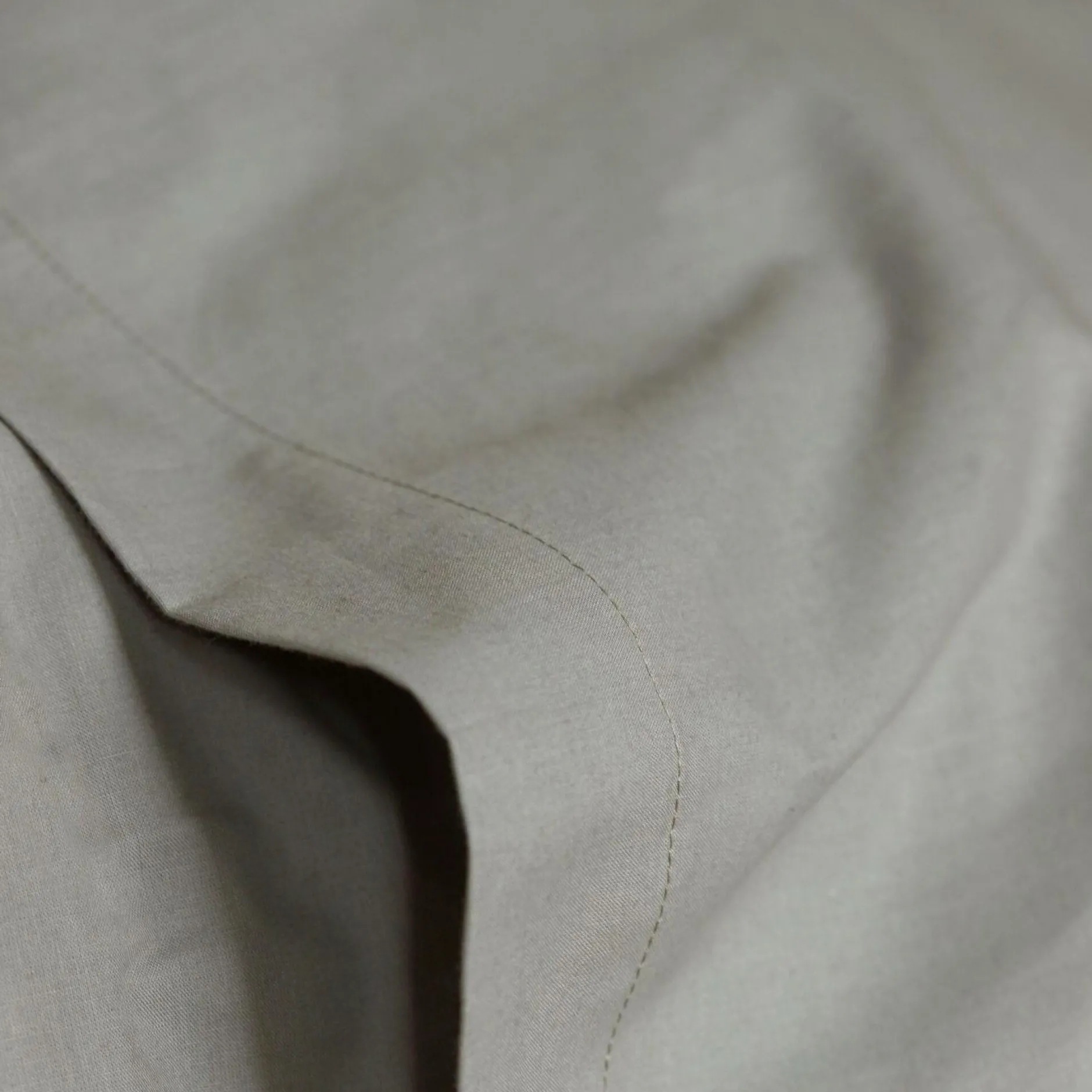 Draps>Camif Drap plat coton bio Thaïs - - 270 x 300 cm Bronze