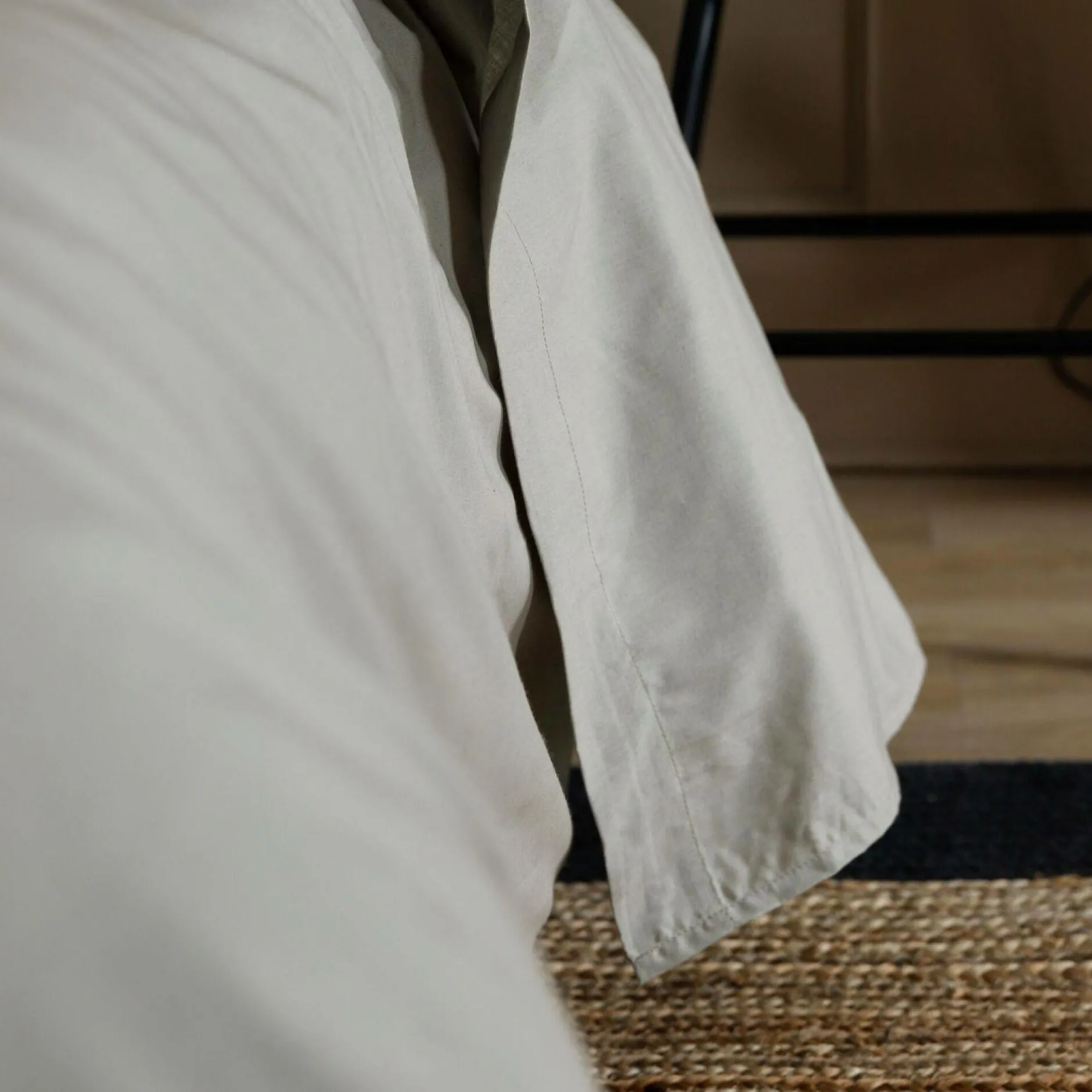 Draps>Camif Drap plat coton bio Thaïs - - 270 x 300 cm Bronze