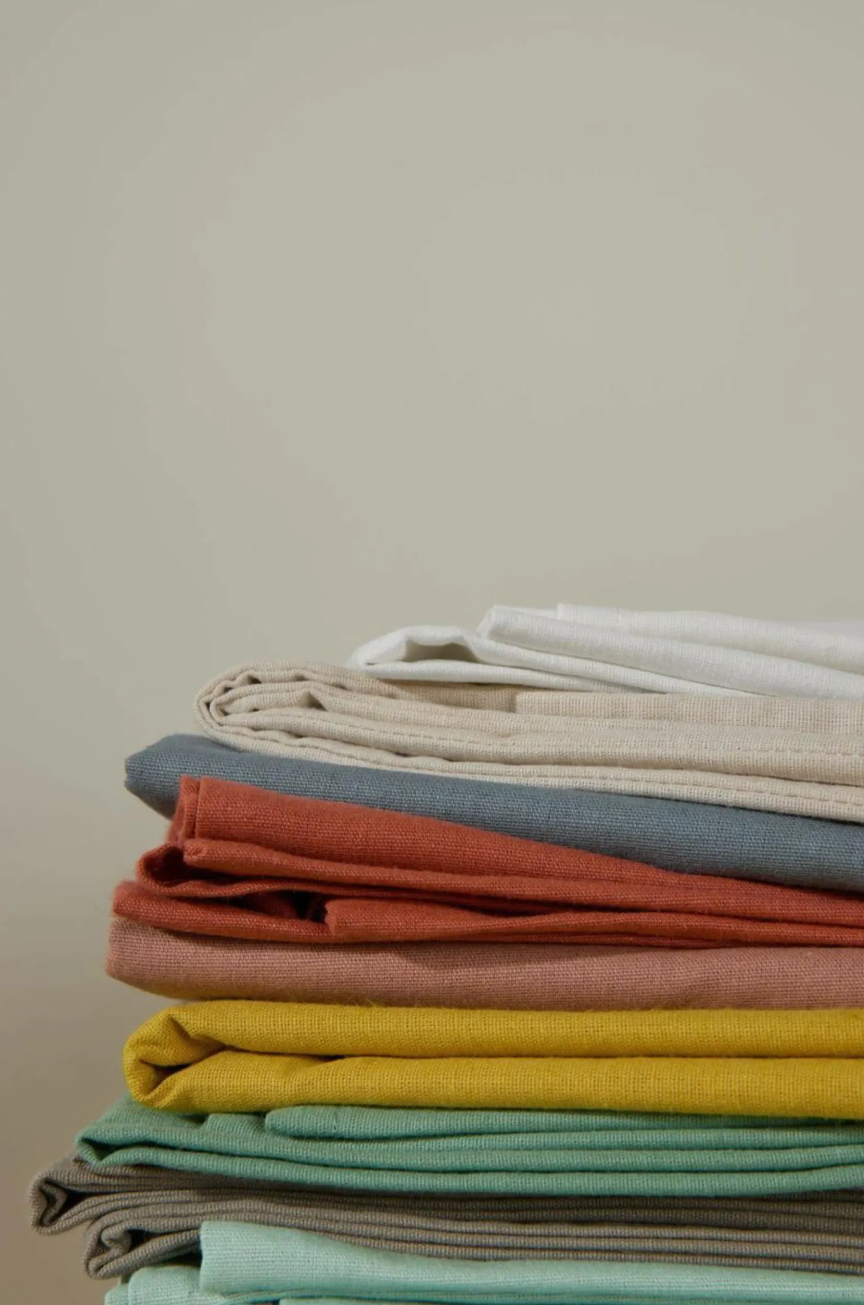 Draps>Camif Drap plat coton lin Valentine - - 240 x 300 cm Blanc