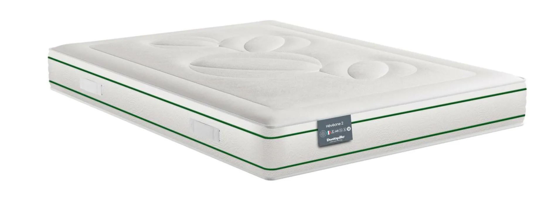 Matelas 90 X 190 Cm|Matelas 140 X 190 Cm>Camif DUNLOPILLO Matelas latex d'origine naturelle 22 cm Hévéane - 90 x 200 cm