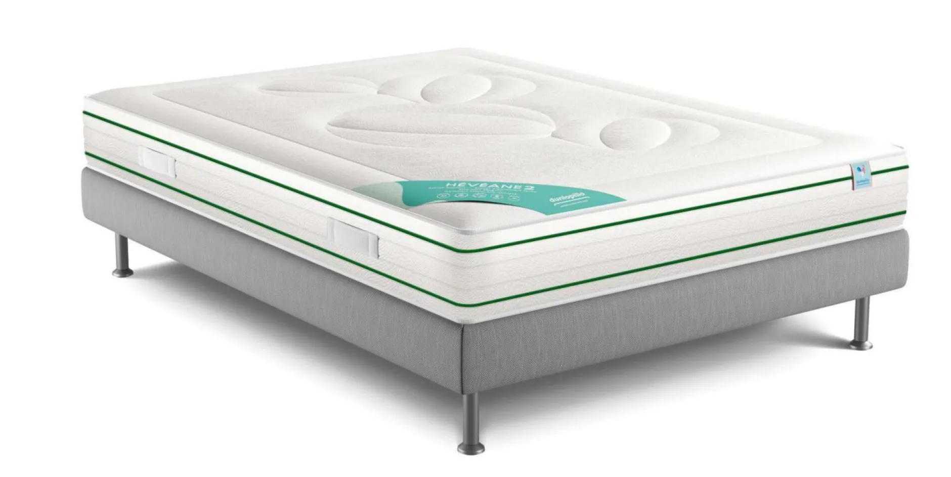 Matelas 90 X 190 Cm|Matelas 140 X 190 Cm>Camif DUNLOPILLO Matelas latex d'origine naturelle 22 cm Hévéane - 90 x 200 cm