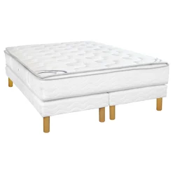 Ensembles Matelas Et Sommier|Ensembles 140 X 190 Cm>Camif DUVIVIER Ensemble Gala Eco Luxe Visco - 140 x 190 cm