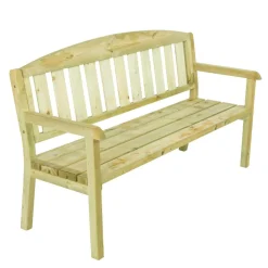 Bancs De Jardin>Camif EKJU Banc 3 Places en Bois Edie