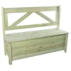 Bancs De Jardin>Camif EKJU Banc Coffre en Bois Elmo