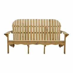 Canapés Et Fauteuils De Jardin>Camif EKJU Banquette 3 Places Ezra en Bois