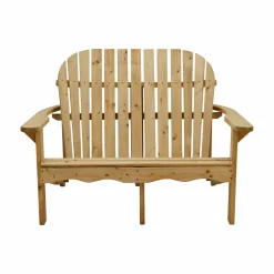 Canapés Et Fauteuils De Jardin>Camif EKJU Banquette 2 Places Ezra en Bois