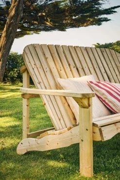 Canapés Et Fauteuils De Jardin></noscript>Camif EKJU Banquette 2 Places Ezra en Bois