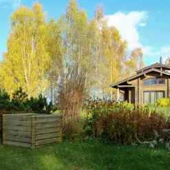 Composteurs></noscript>Camif EKJU Composteur 630 L en Bois Ezio