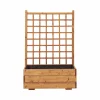 Pots Et Jardinières>Camif EKJU Jardinière avec Trellis en Bois Elsie