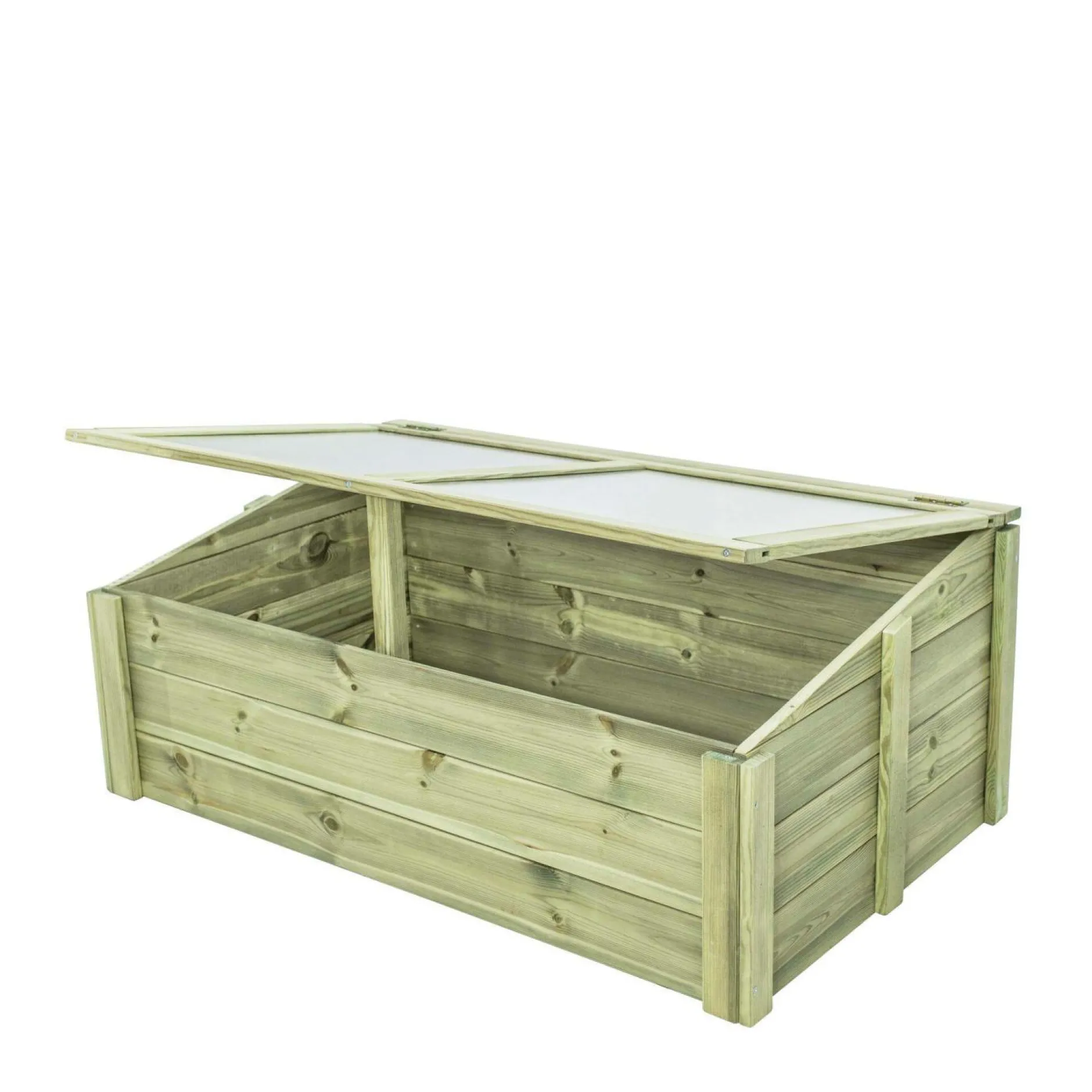 Carrés De Potager>Camif EKJU Serre à Poser 60 x 100 cm en Bois et Plexiglass