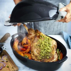 Plats À Four></noscript>Camif EMILE HENRY Brique à rôtir XL Fusain