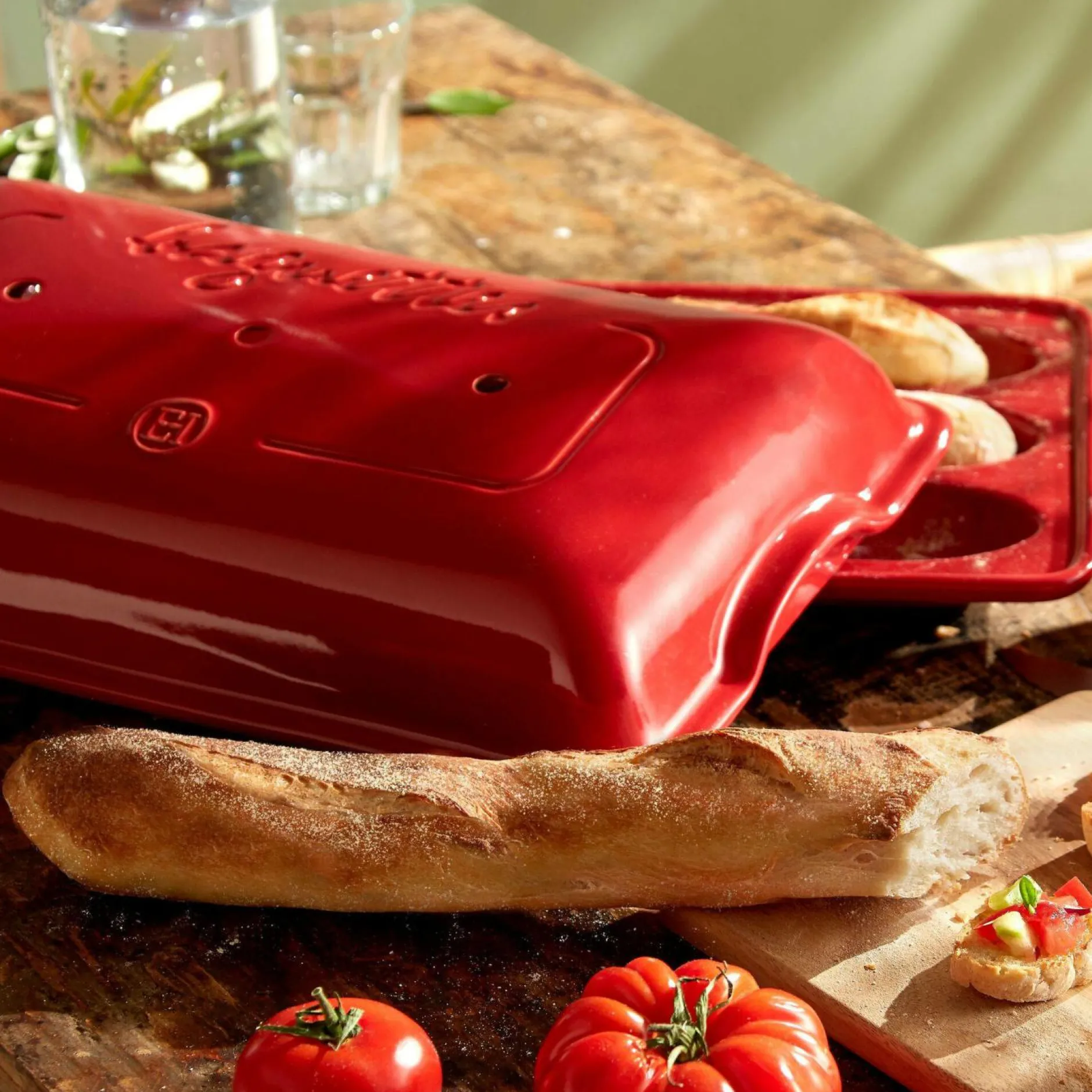 Moules À Pain>Camif EMILE HENRY Moule à baguettes Fusain