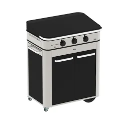 Accessoires Planchas Et Barbecues></noscript>Camif ENO Couvercle Plancha sign Gaz 80 - Acier Noir