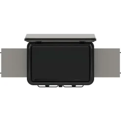 Ensembles Planchas Et Dessertes></noscript>Camif ENO Ensemble Plancha sign Gaz 80, Couvercle et Chariot - Inox