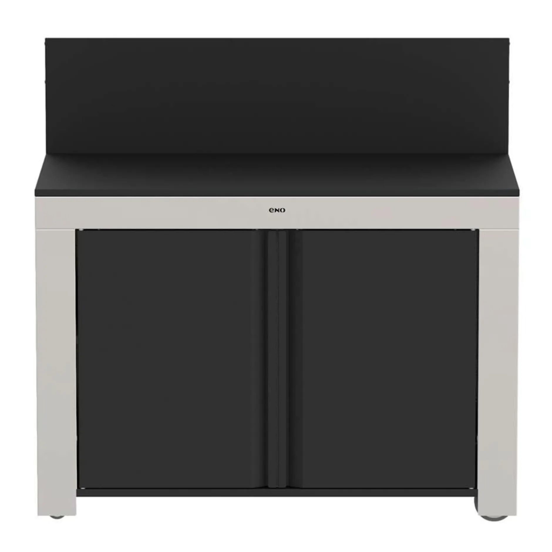 Cuisines D'Extérieur|Dessertes Planchas>Camif ENO Meuble de Cuisine pour Plancha 120 x 60 cm Félix en Inox