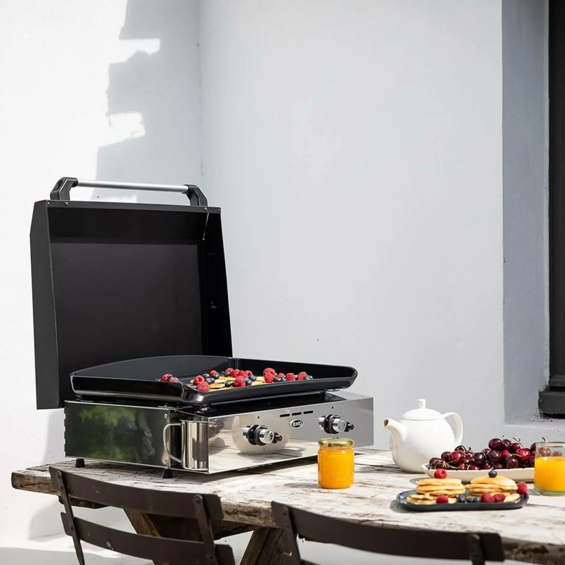 Planchas>Camif ENO Plancha Initial Gaz 50 en Inox