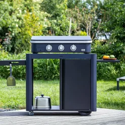 Planchas></noscript>Camif ENO Plancha sign Gaz 80 en Acier - Bleu Navy