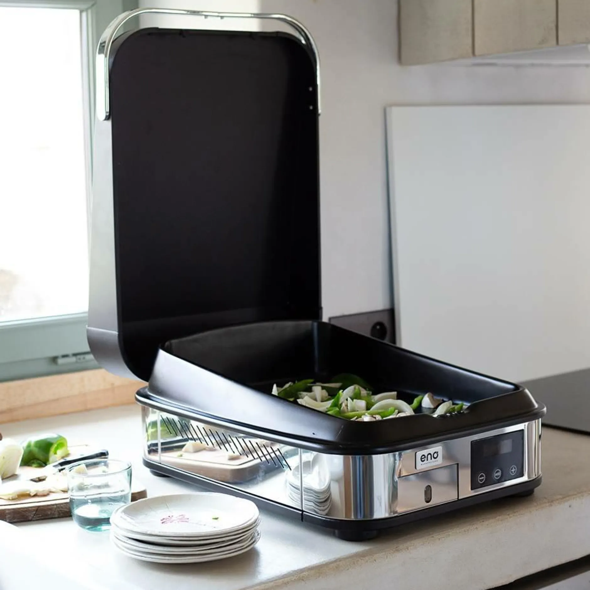 Planchas>Camif ENO Plancha sign Électrique 40 en Inox