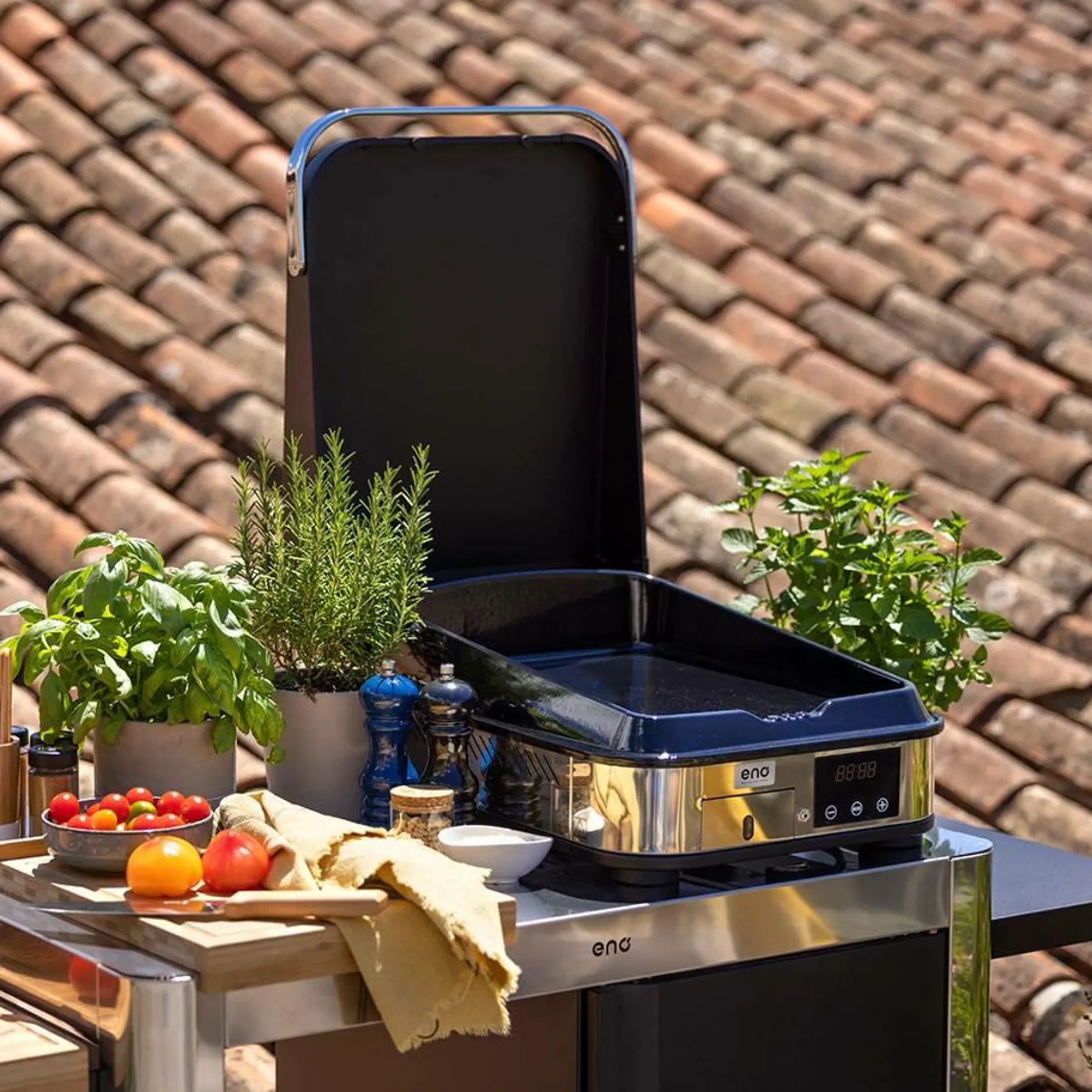 Planchas>Camif ENO Plancha sign Électrique 40 en Inox