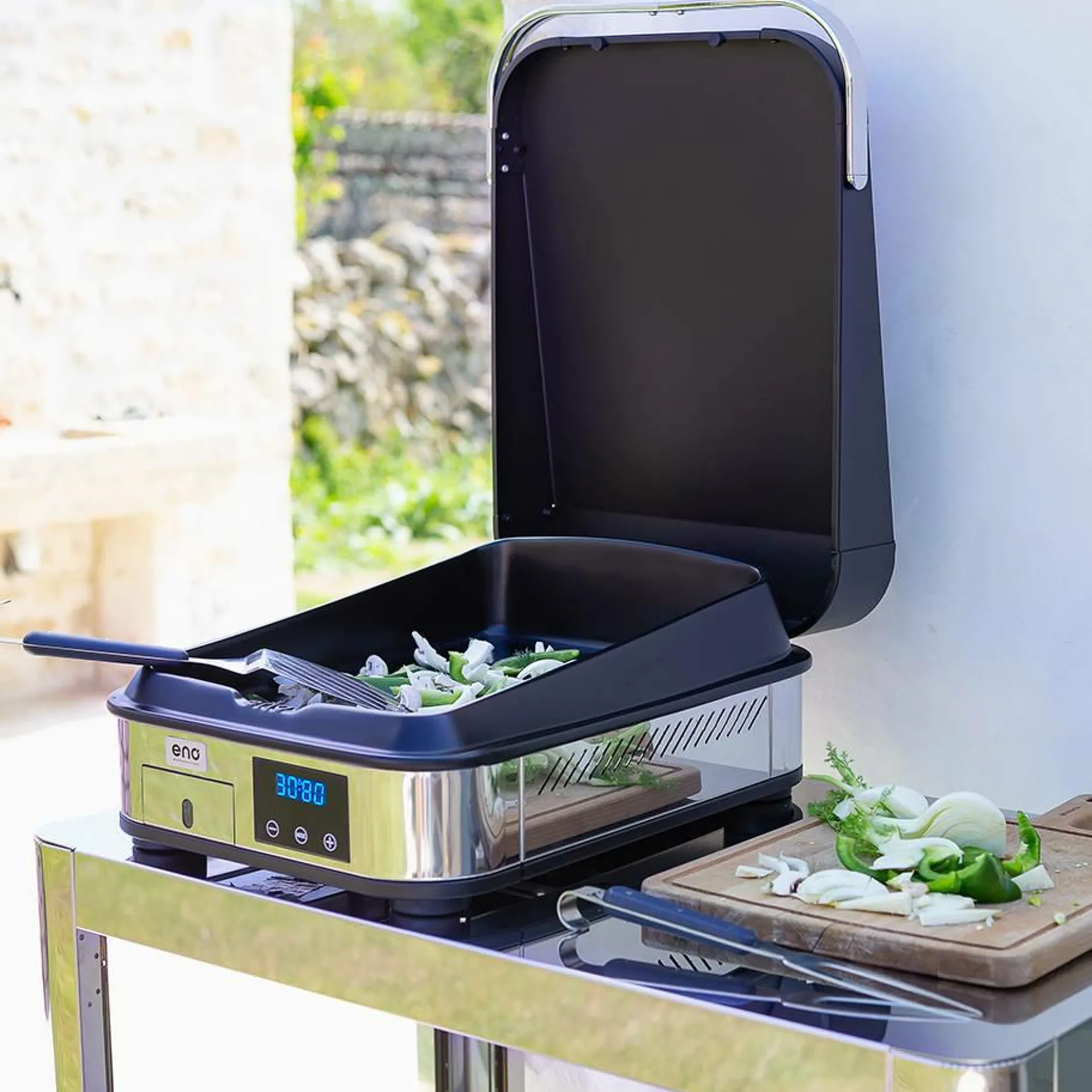 Planchas>Camif ENO Plancha sign Électrique 40 en Inox