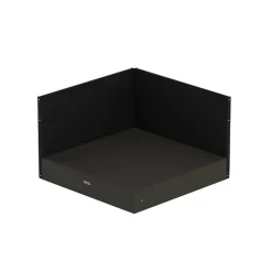 Cuisines D'Extérieur>Camif ENO Plateau d'Angle pour Cuisine d'Extérieur Modulo en Acier Gris Cargo et Noir