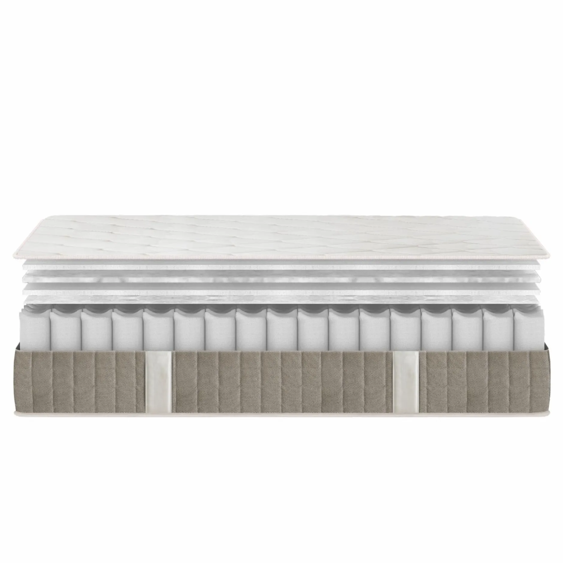 Matelas 140 X 190 Cm|Matelas 160 X 200 Cm>Camif EPEDA Matelas ressorts ensachés 22 cm Pétale 2 - 140 x 200 cm