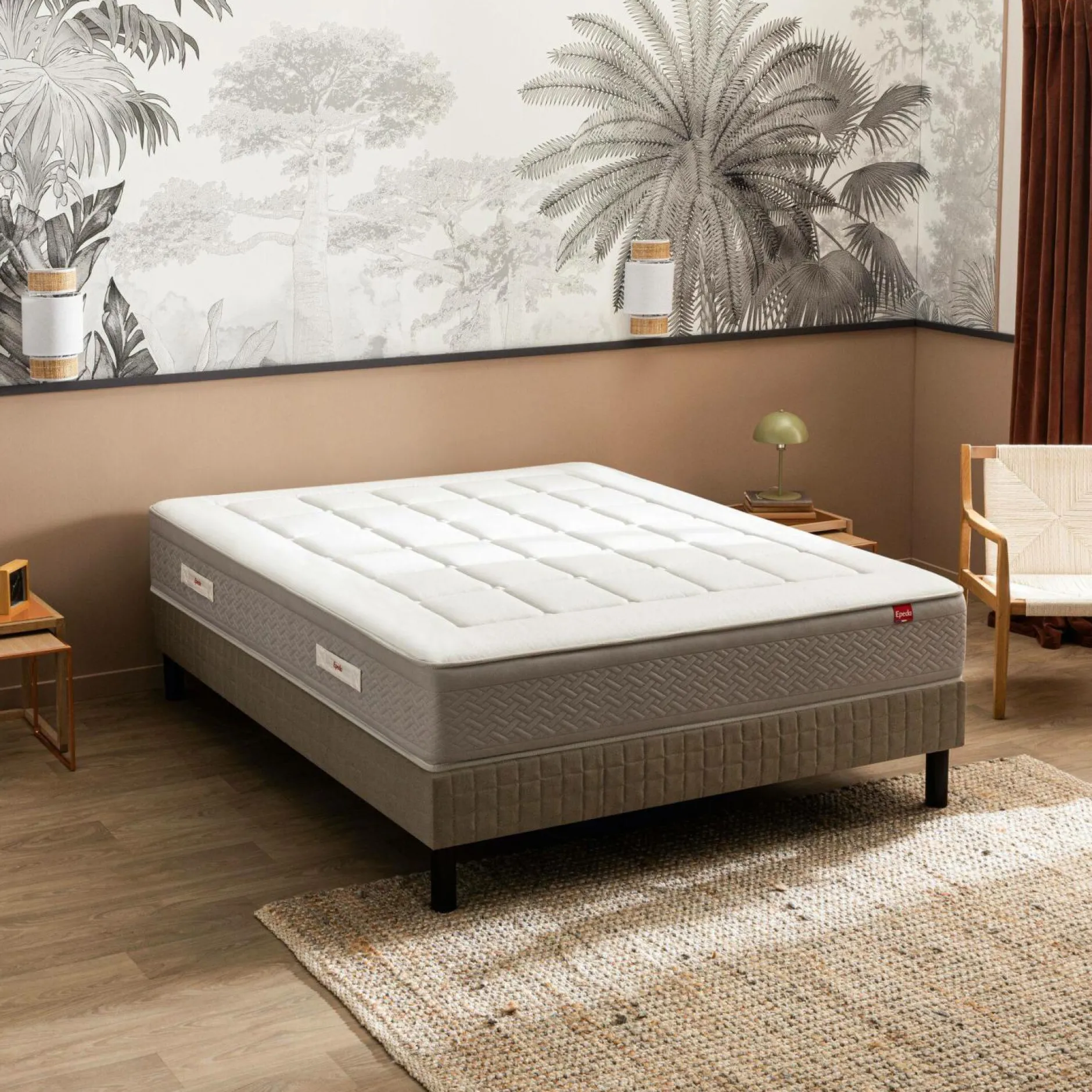 Matelas 90 X 190 Cm|Matelas 140 X 190 Cm>Camif EPEDA Matelas ressorts ensachés 26 cm Escapade - 120 x 190 cm