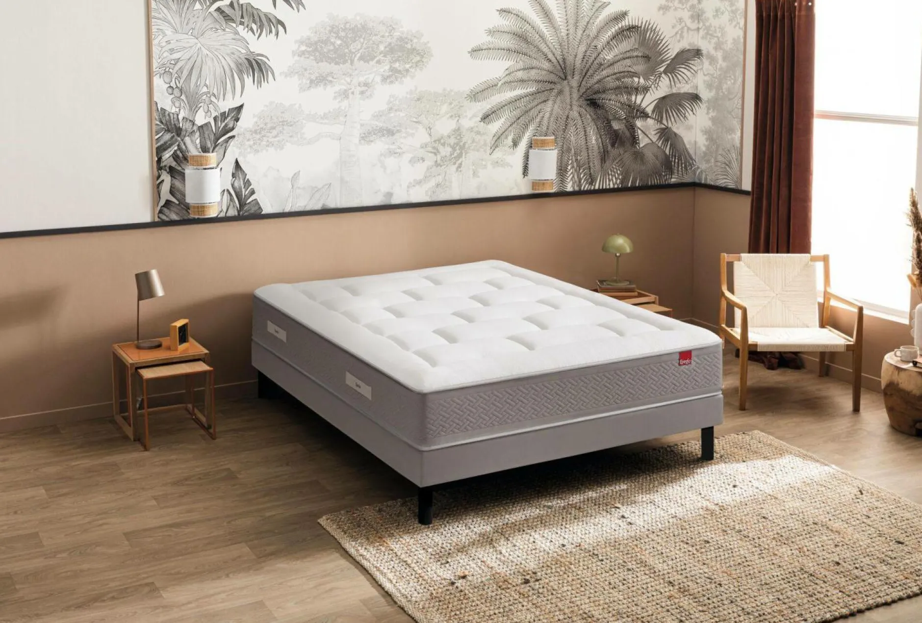 Matelas 90 X 190 Cm|Matelas 140 X 190 Cm>Camif EPEDA Matelas ressorts ensachés 30 cm Etoilé - 120 x 190 cm