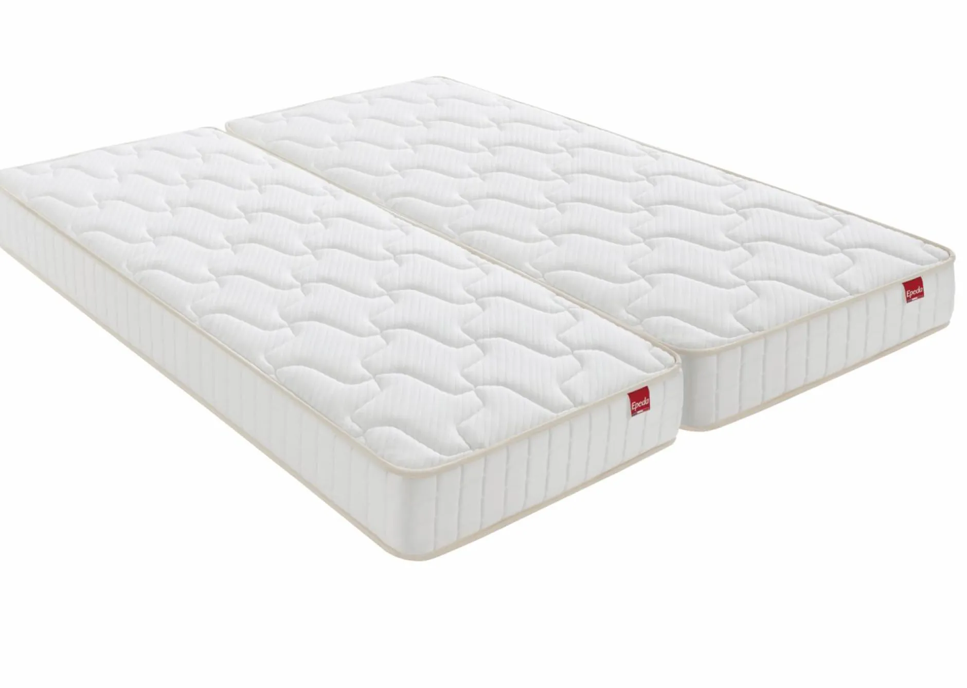 Matelas Pour Lits Électriques>Camif EPEDA Matelas ressorts ensachés 22,5 cm Balade Ferme - 2 x 90 x 200 cm