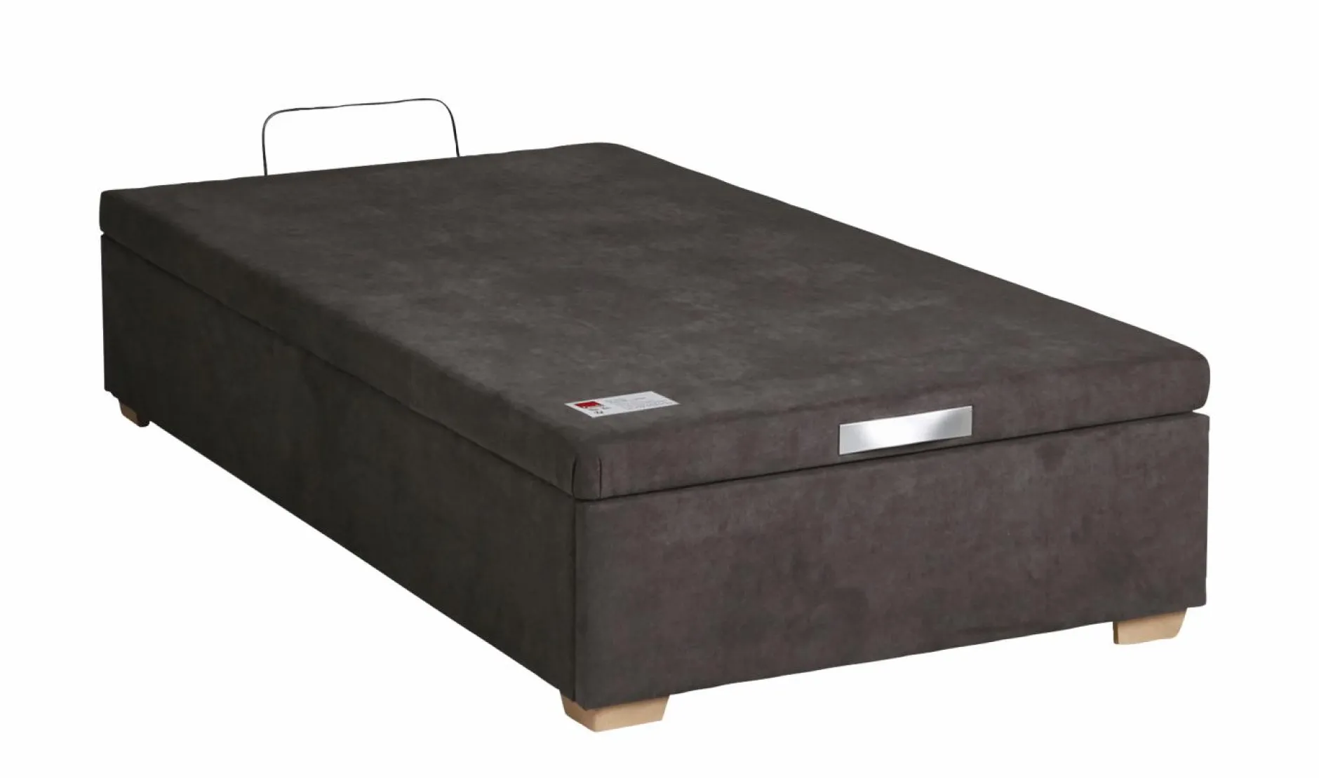 Sommiers 140 X 190 Cm|Sommiers 160 X 200 Cm>Camif EPEDA Sommier coffre 34 cm Hercule - - 90 x 200 cm Gris Béton