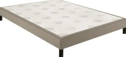 Sommiers 90 X 190 Cm|Sommiers 140 X 190 Cm>Camif EPEDA Sommier tapissier à lattes 15 cm Nature - - 100 x 200 cm Naturel