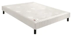 Sommiers 90 X 190 Cm|Sommiers 140 X 190 Cm>Camif EPEDA Sommier tapissier à lattes 15 cm Nature - - 100 x 200 cm Ecru